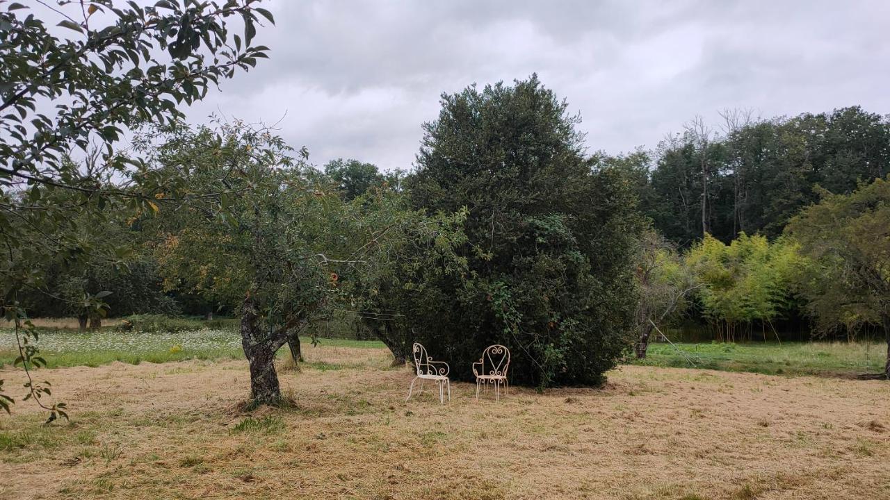 Le Champ Des Fougeres Villa Vicq-Exemplet Exteriör bild