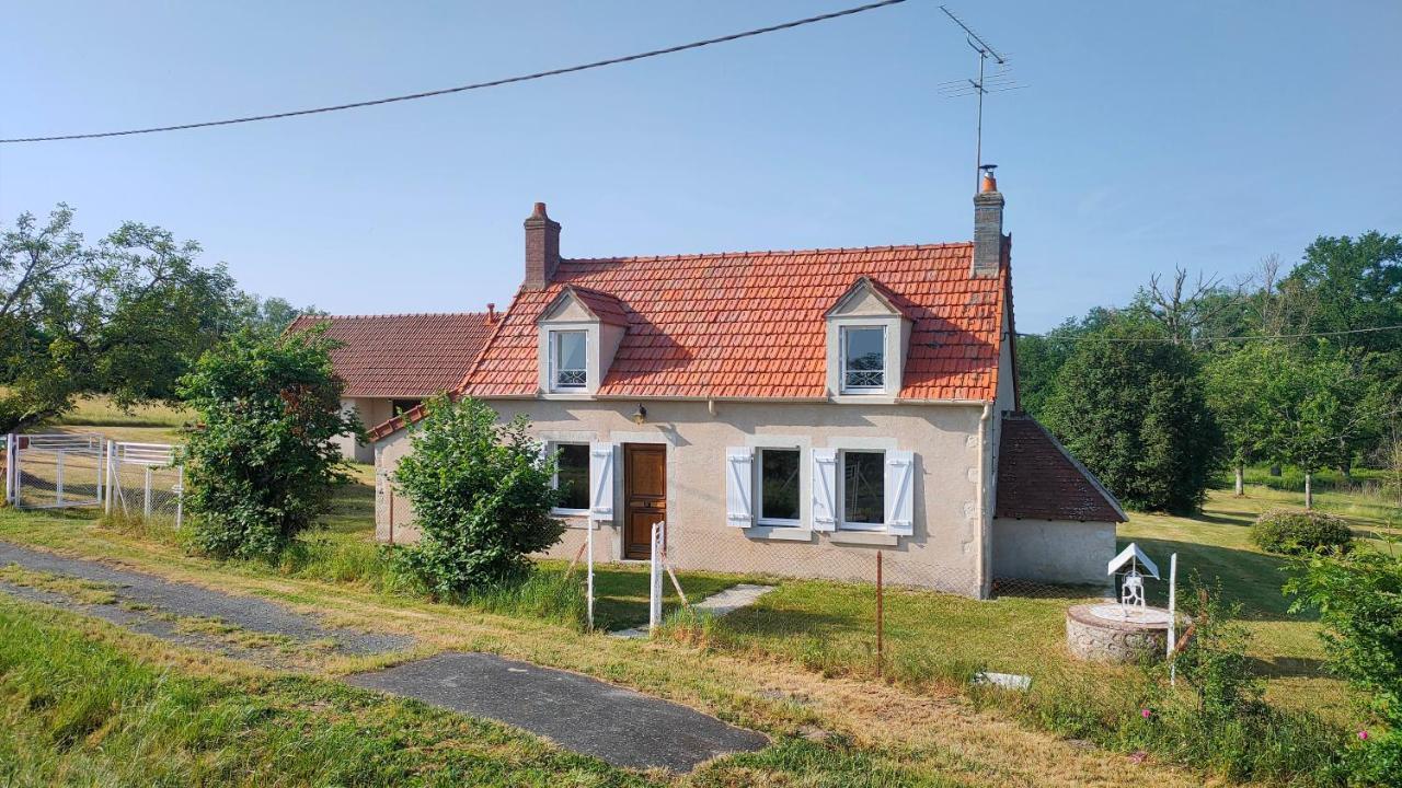 Le Champ Des Fougeres Villa Vicq-Exemplet Exteriör bild